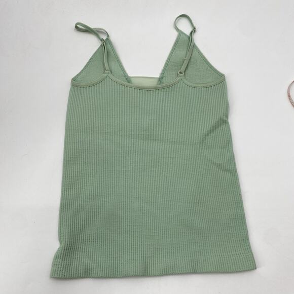 Free People movement mint green ribbed cami XS/S - Picture 4 of 5
